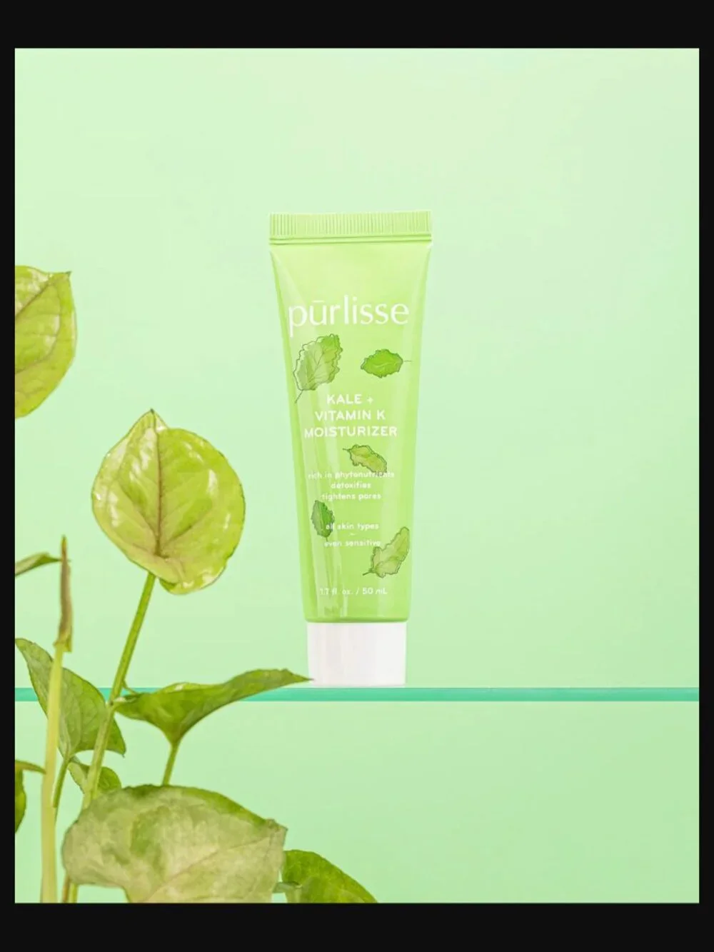🌈4/$20 NIB Purlisse Beauty Kale + Vitamin K Moisturizer Full Size Retail $35.00